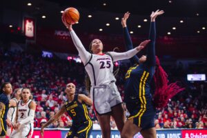 Breya Cunningham leads Arizona to a 77-62 upset of No. 16 West Virginia